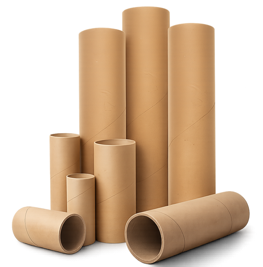 Tubetes de papelão
